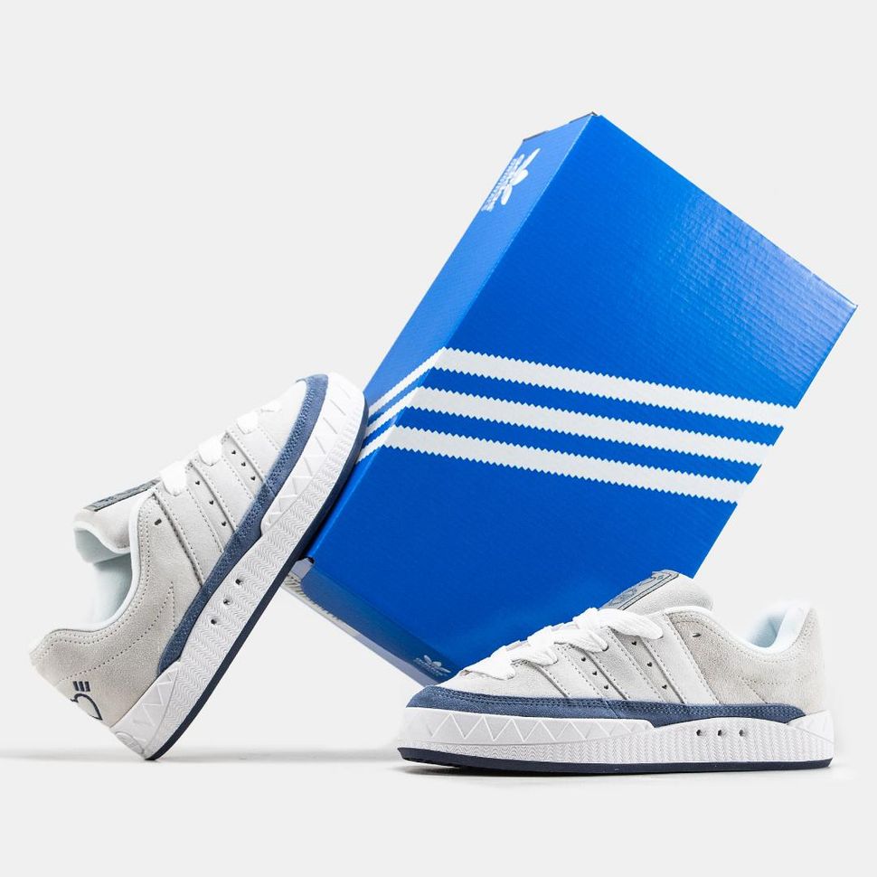 Кросівки Adidas Adimatic White Blue 3284 фото