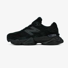 New Balance 9060 Triple Black Leather, 41