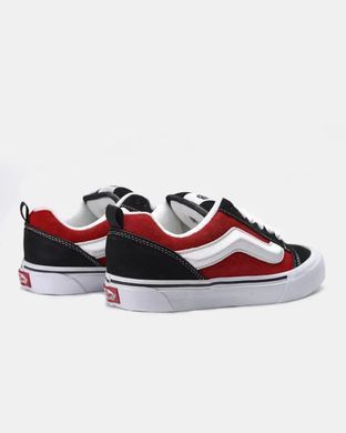 Vans Knu Skool Black Red White