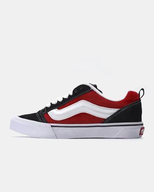 Vans Knu Skool Black Red White