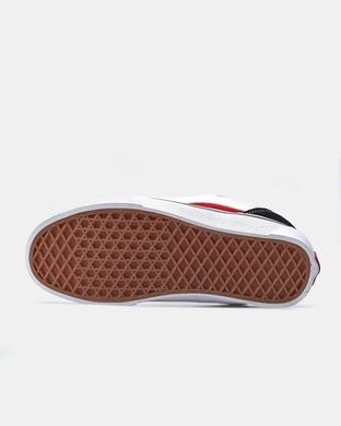 Vans Knu Skool Black Red White
