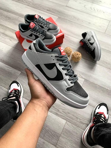 Кросівки Nike Dunk SB Grey Black 1438 фото