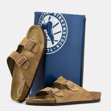 Birkenstock Arizona Mink Suede