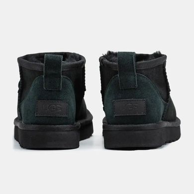 UGG Classic Ultra Mini Black Green Heel, розмір 37