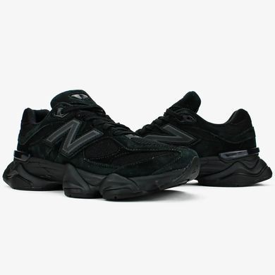 New Balance 9060 Triple Black Leather, 41