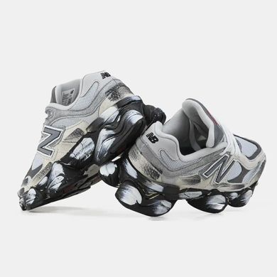New Balance 9060 Grey Black White Paint, 36