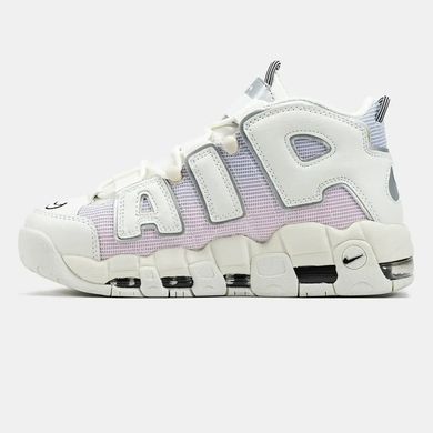 Nike Air More Uptempo White Lilac Grey