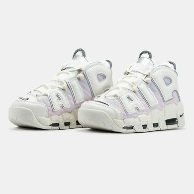 Nike Air More Uptempo White Lilac Grey