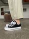 Кеды Converse Chuck Taylor All Star Platform Black White 4907 фото 1