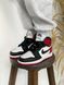 Nike Air Jordan 1 Retro High Black Red White 2057 фото 1