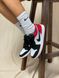 Nike Air Jordan Retro 1 Low White Red Black 2 2142 фото 7
