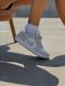 Баскетбольні кросівки Nike Air Jordan Retro 1 Low Grey White 4 7387 фото 1
