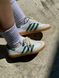 Кросівки Adidas Samba OG Sporty & Rich White Green 9574 фото 1