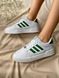 Кроссовки Adidas Dass-ler White Green 7987 фото 7