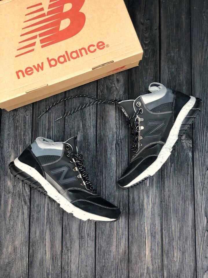 Зимові Кросівки New Balance 710 Black Grey 3802 фото