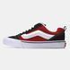 Vans Knu Skool Black Red White