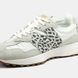 New Balance 327 White Grey Leopard