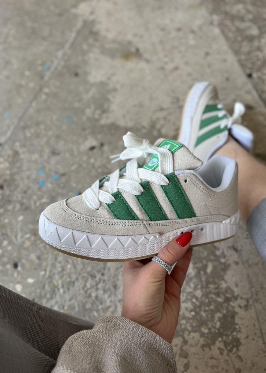 Кросівки Adidas Adimatic Green White 3217 фото