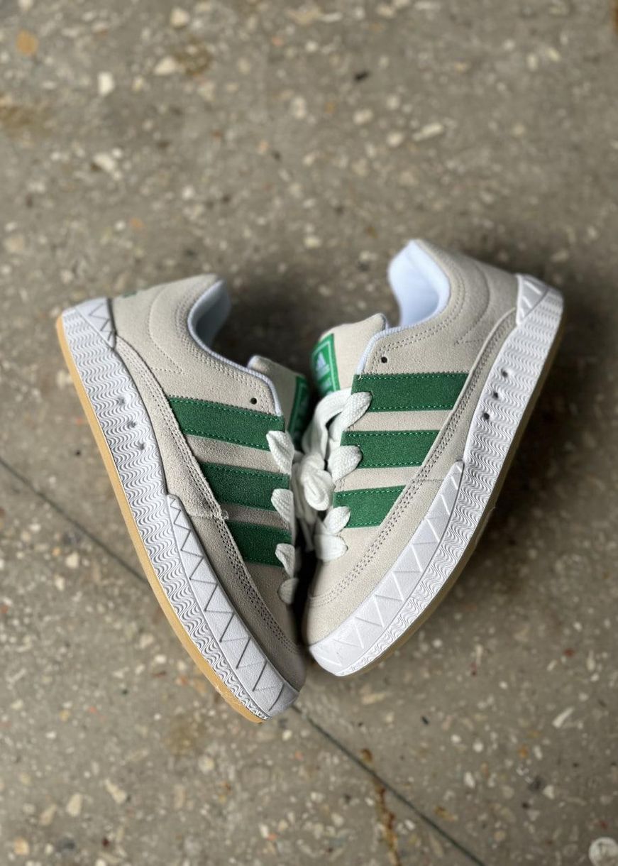 Кросівки Adidas Adimatic Green White 3217 фото