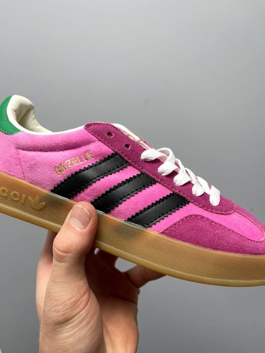 Кроссовки Gucci x Adidas Gazelle 2602 фото