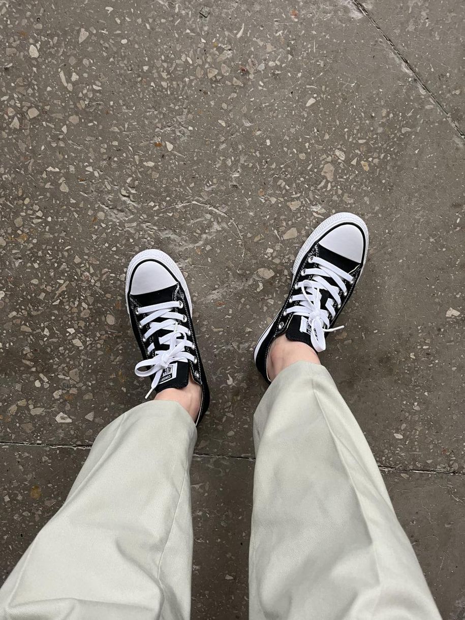 Кеди Converse Chuck Taylor All Star Platform Black White 4907 фото