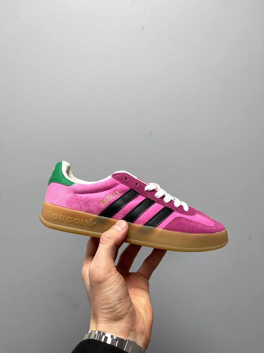 Кроссовки Gucci x Adidas Gazelle 2602 фото