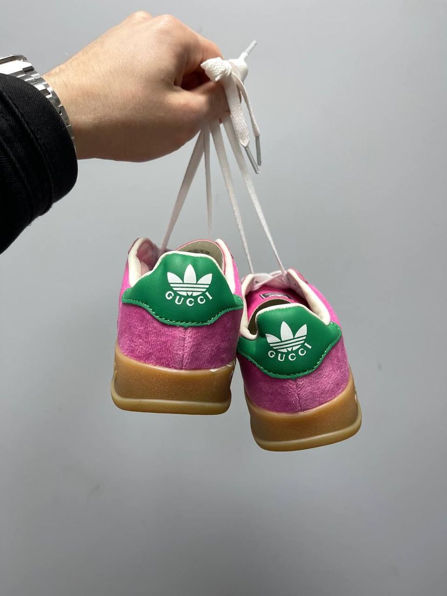 Кроссовки Gucci x Adidas Gazelle 2602 фото