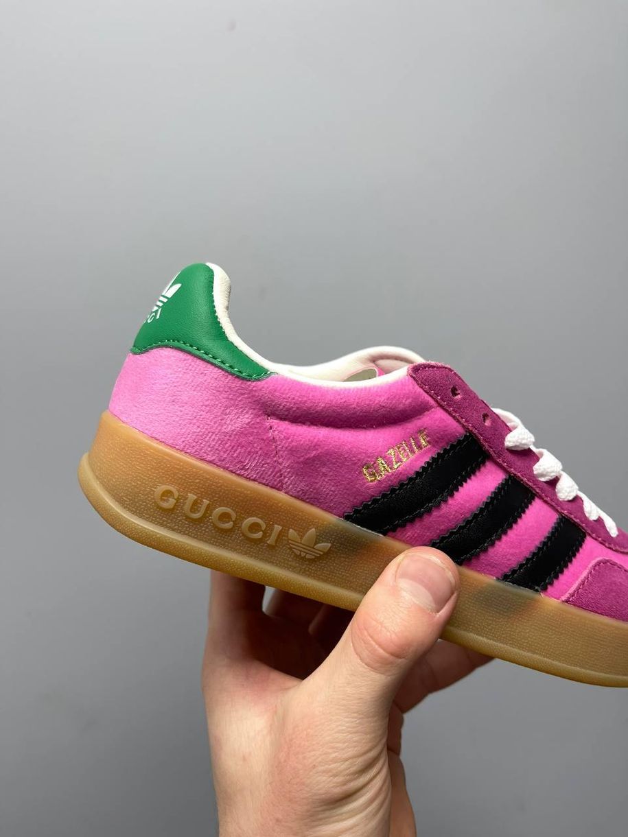 Кросівки Gucci x Adidas Gazelle 2602 фото