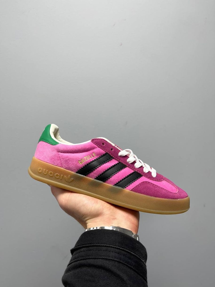 Кросівки Gucci x Adidas Gazelle 2602 фото