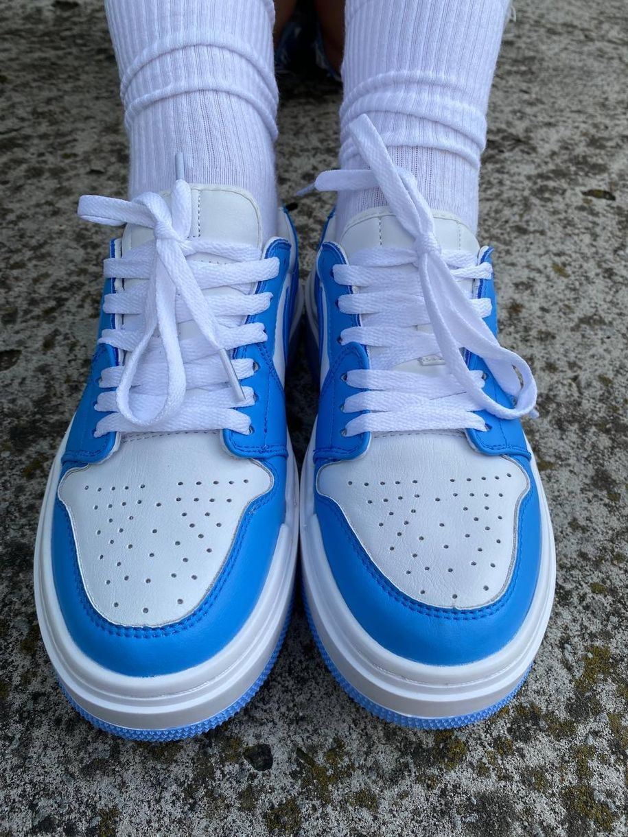 Баскетбольні кросівки Nike Air Jordan 1 Elevate Low University Blue DQ3698-141 8077 фото