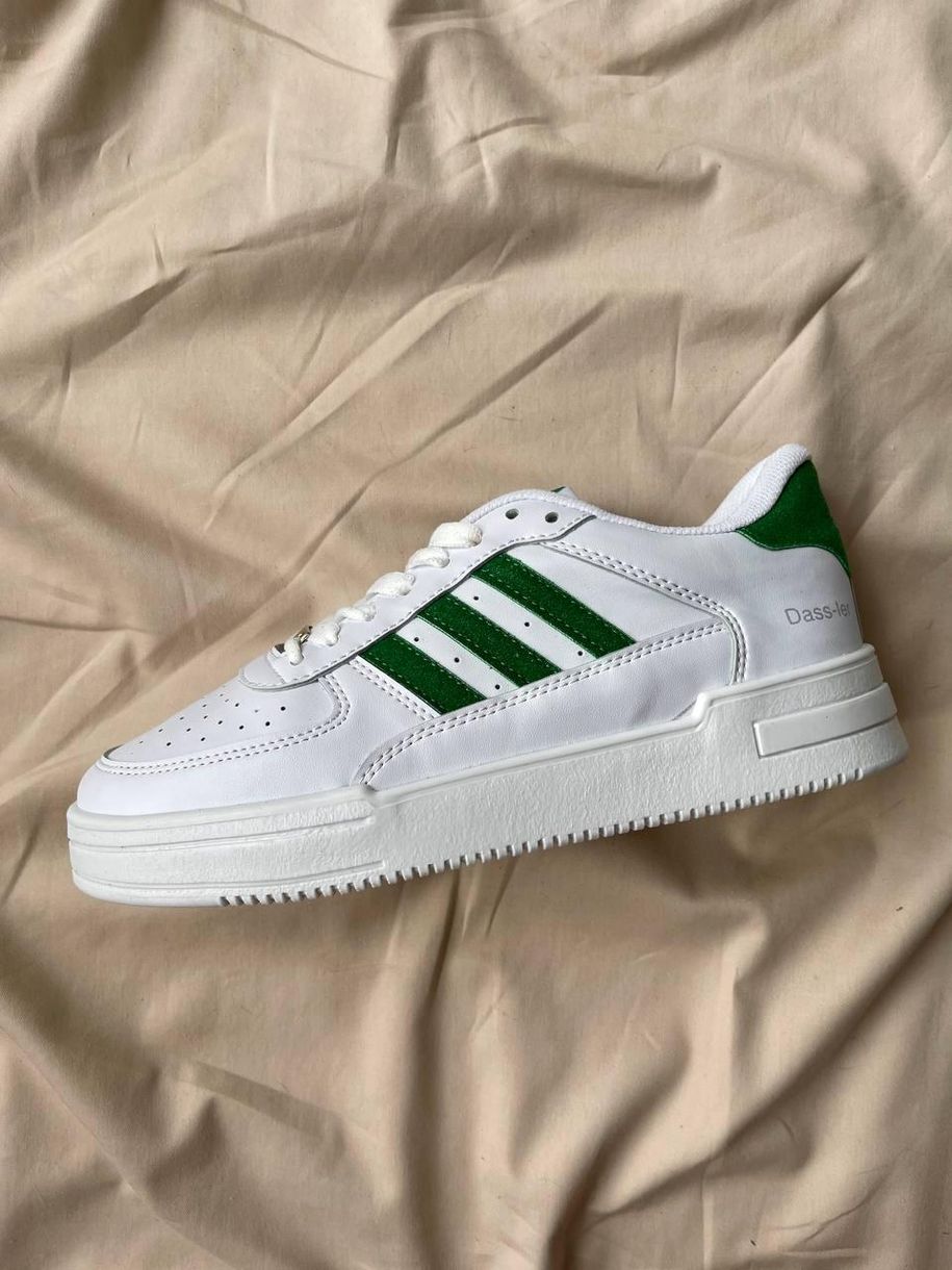 Кроссовки Adidas Dass-ler White Green 7987 фото