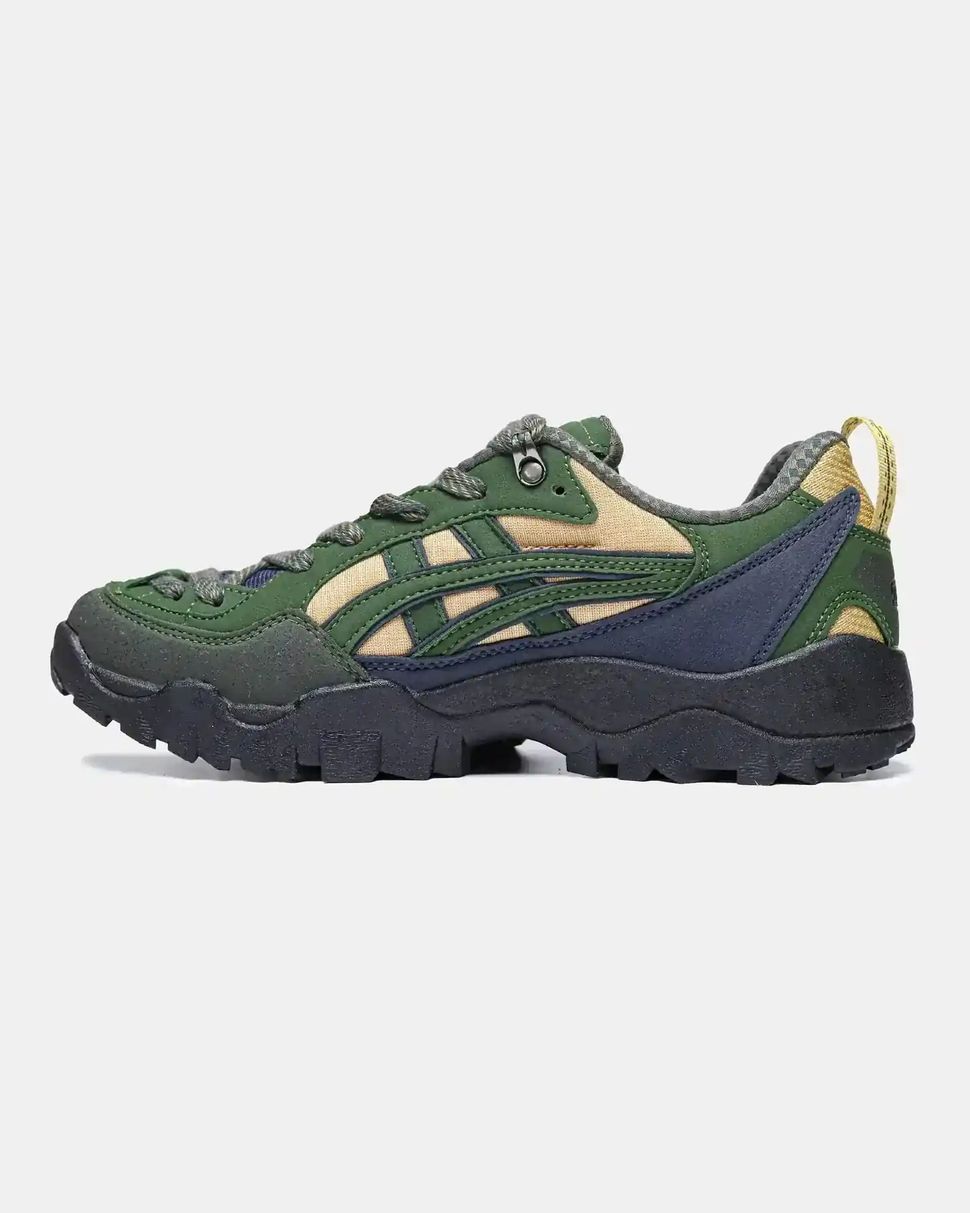 U.SAGE x Asics Gel-Pickup Green Navy Yellow