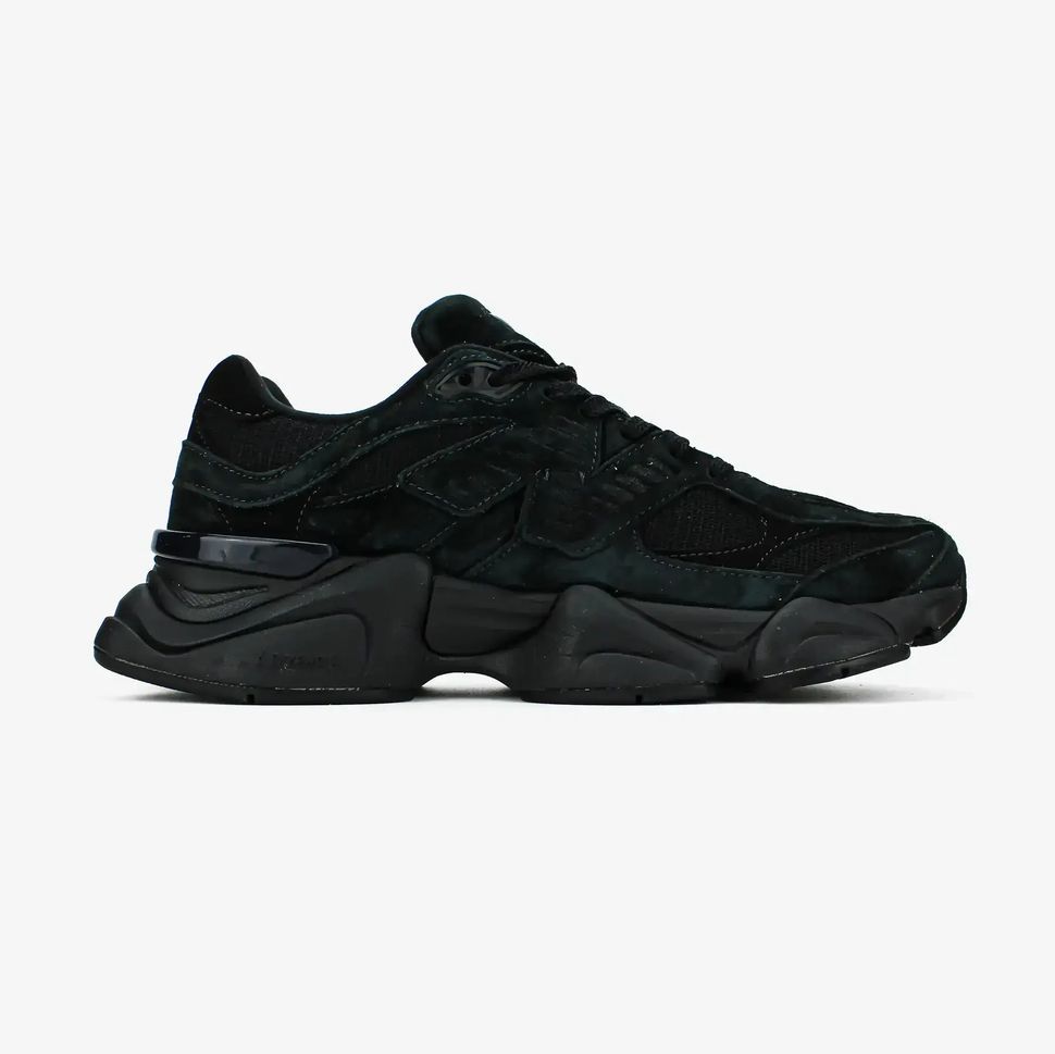 New Balance 9060 Triple Black Leather, 41
