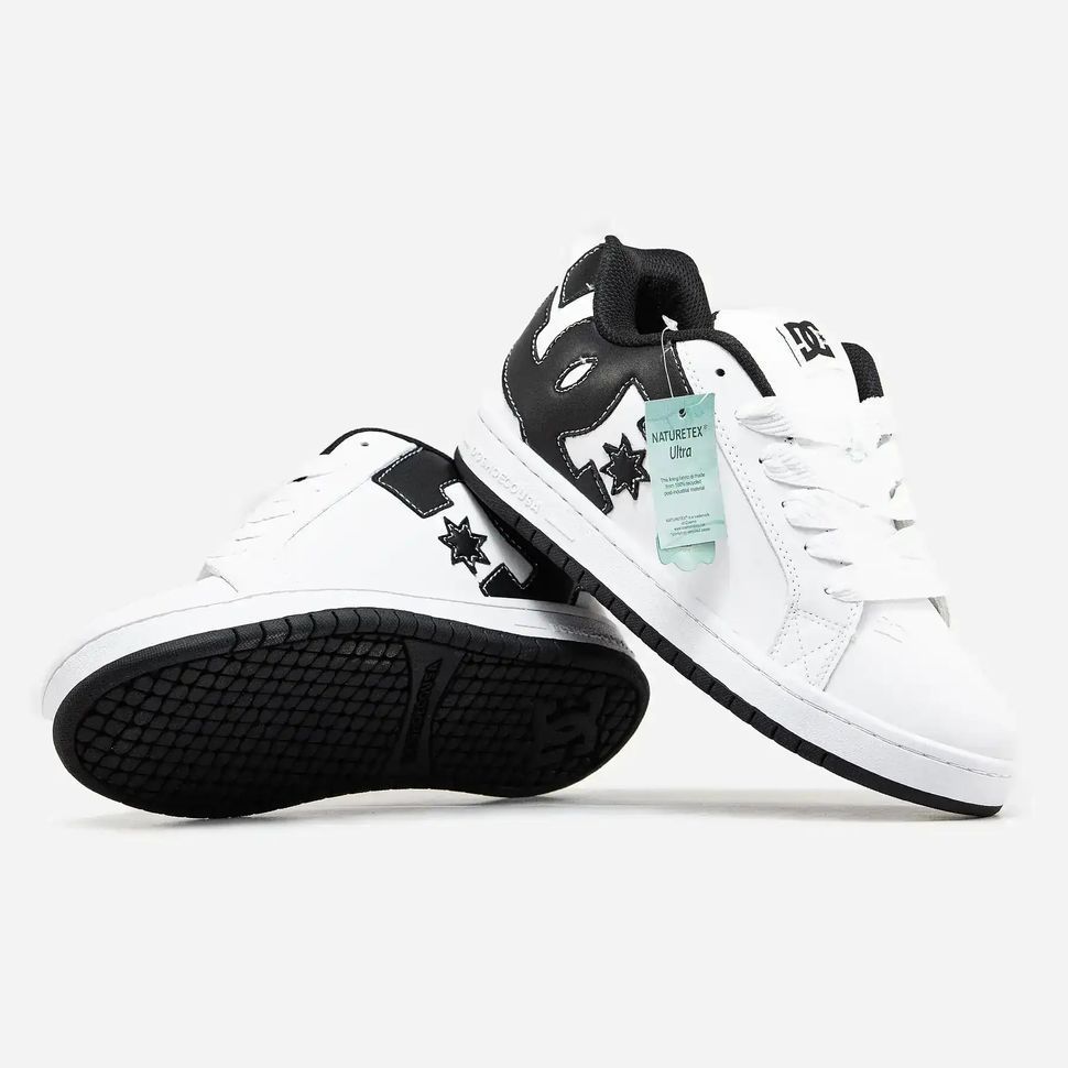 DC Shoes Court Graffik White Black