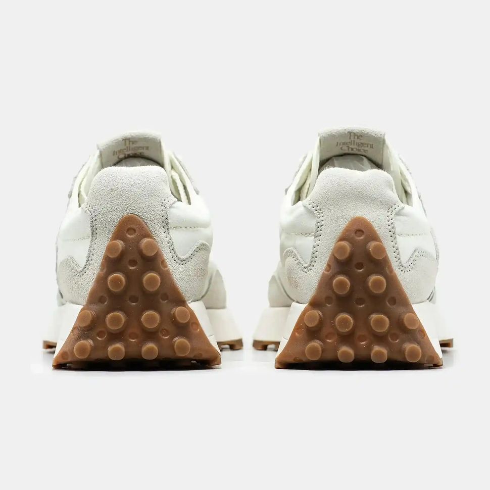 New Balance 327 White Grey Leopard