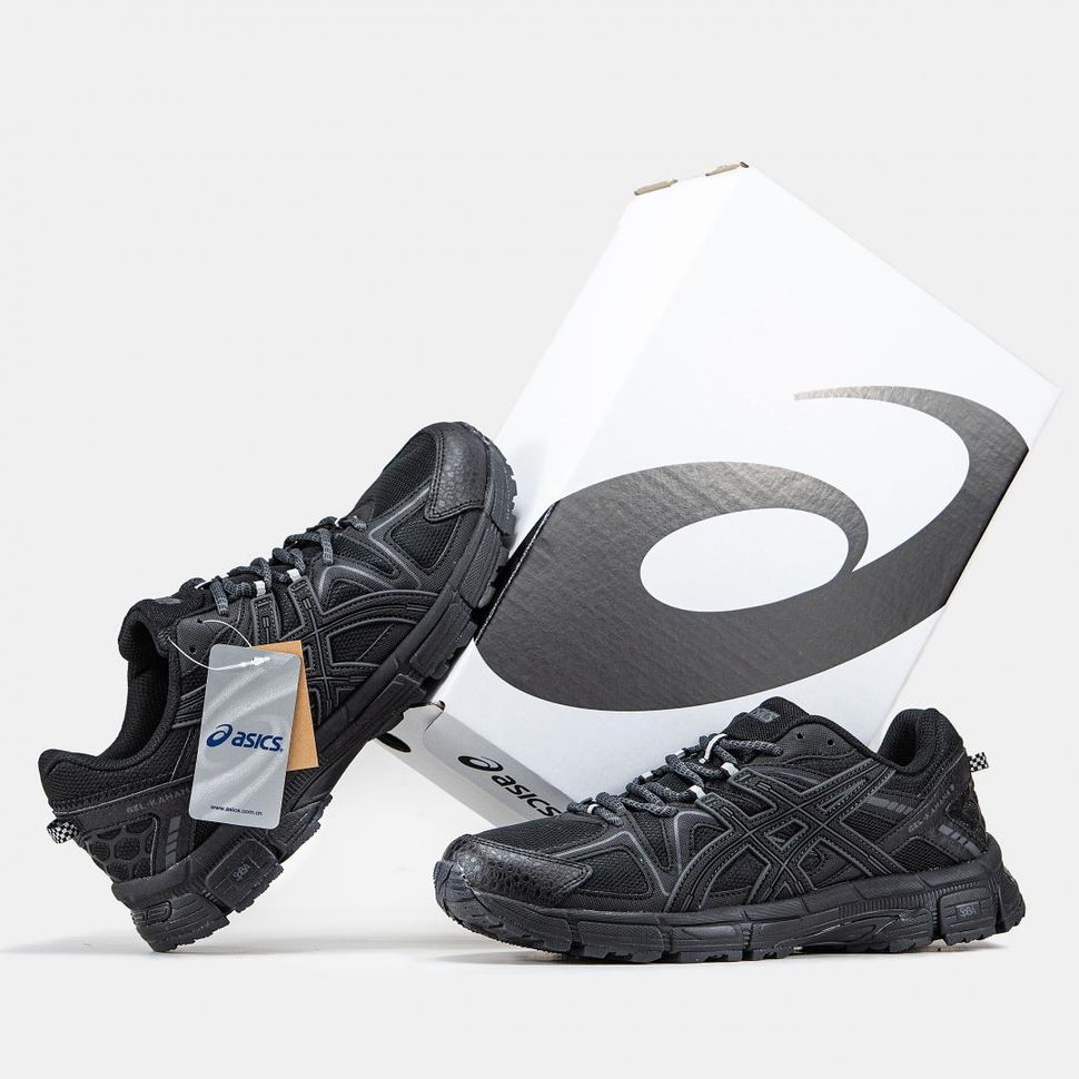 Кроссовки Asics Gel-Kahana 8 full Black 10299 фото