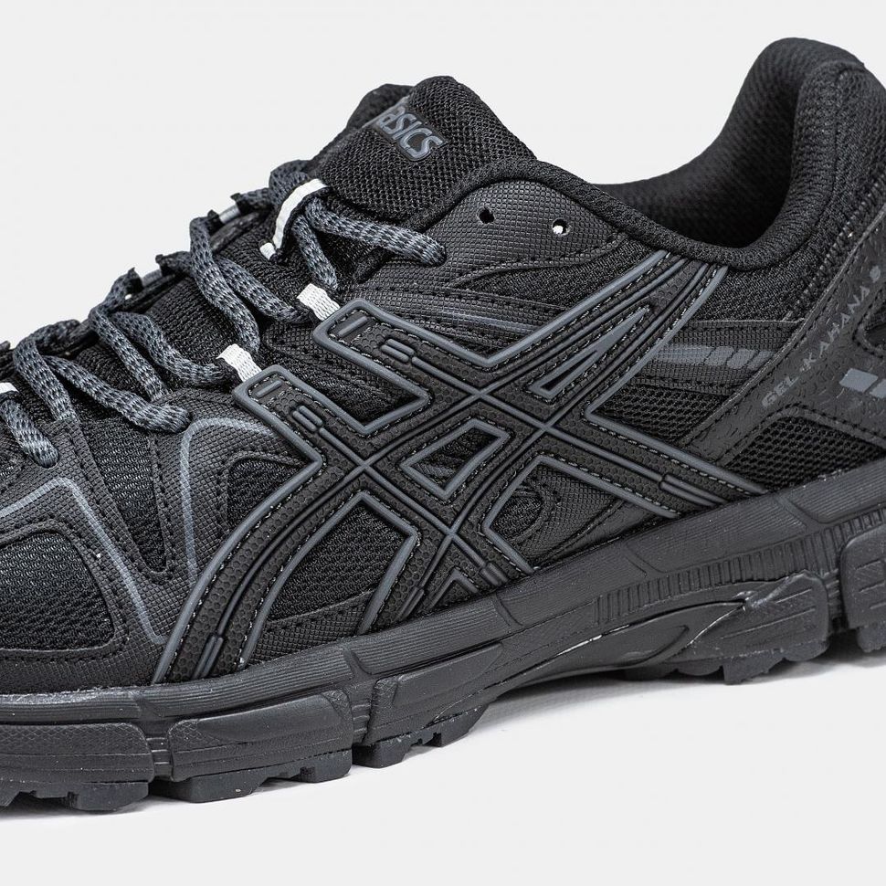 Кроссовки Asics Gel-Kahana 8 full Black 10299 фото