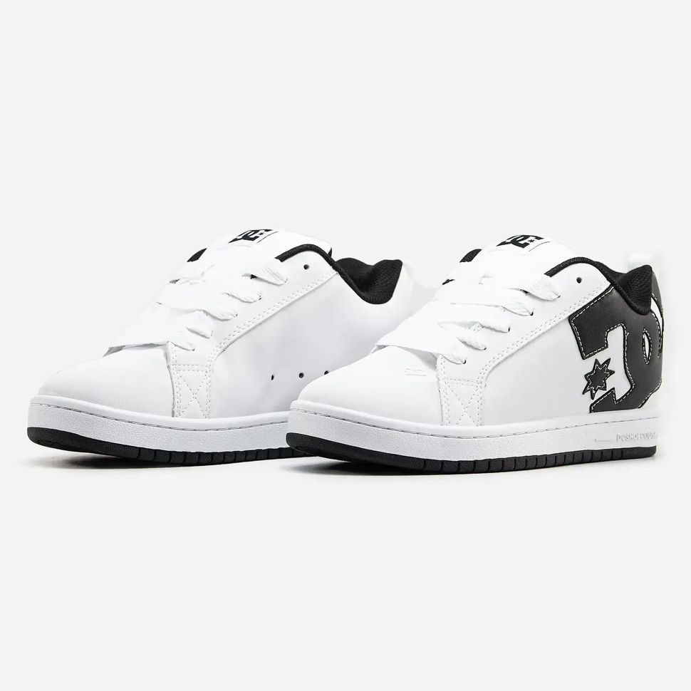 DC Shoes Court Graffik White Black