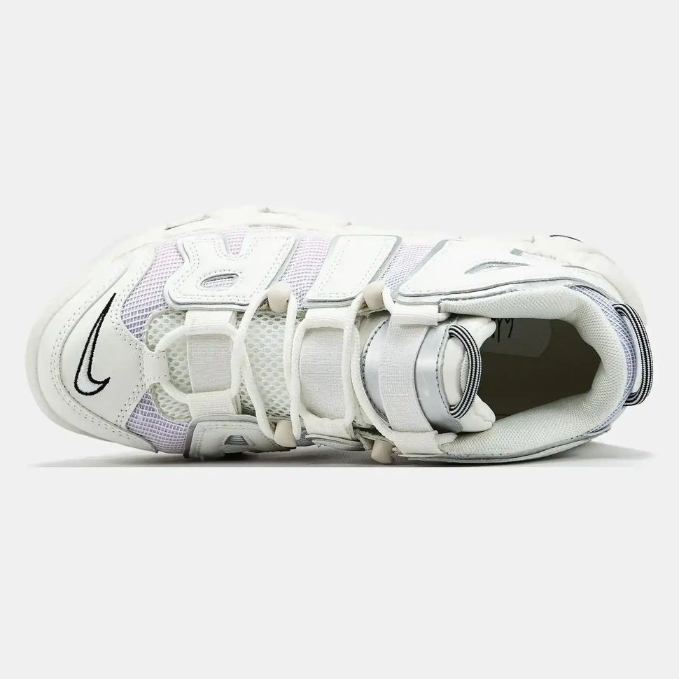 Nike Air More Uptempo White Lilac Grey