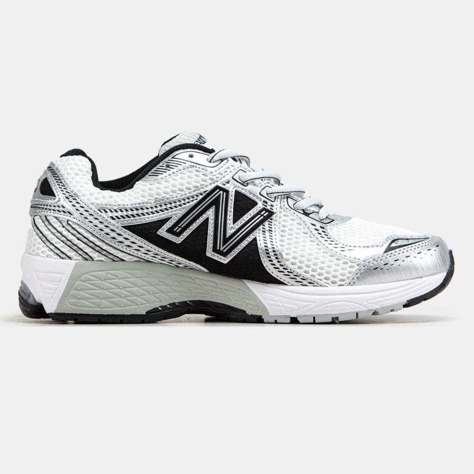 Кросівки New Balance 860v2. White Silver 9122 фото