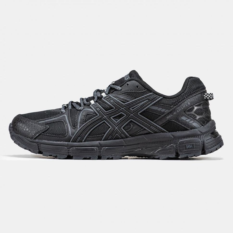 Кроссовки Asics Gel-Kahana 8 full Black 10299 фото