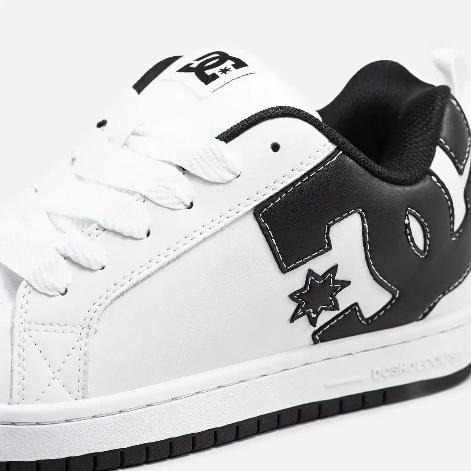 DC Shoes Court Graffik White Black