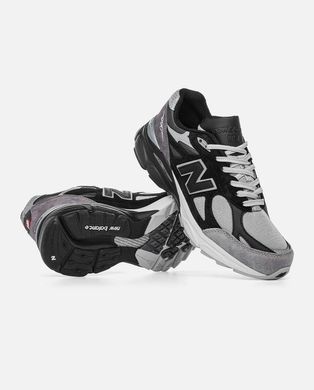 New Balance 990v3 Black Silver Grey, 40
