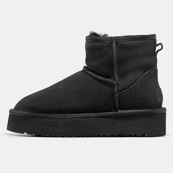 Зимові чоботи UGG Classic Mini Platform Black 9737 фото