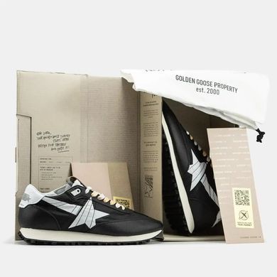 Golden Goose Marathon Black White