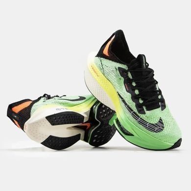 Nike Air Zoom Alphafly 2 Ekiden Green Black Orange, розмір 39
