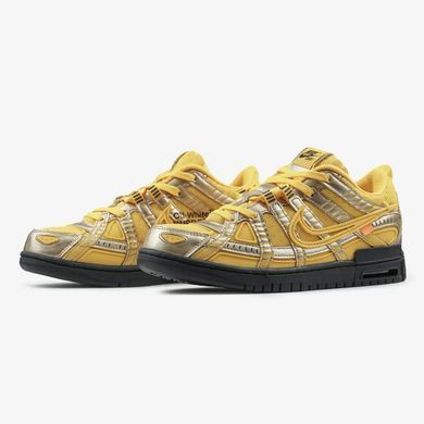 Nike Air Rubber Dunk Off-White University Gold, 36