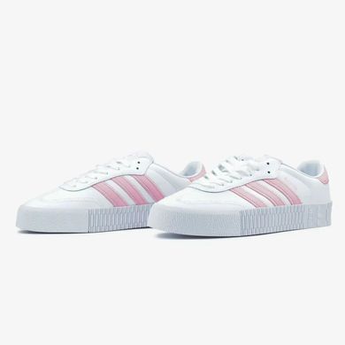 Adidas Samba Platform White Pink, розмір 39