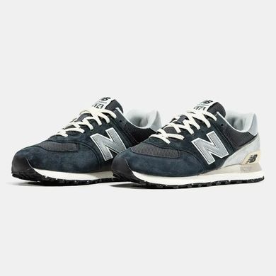 New Balance 574 Navy Black Grey