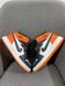 Nike Air Jordan 1 Retro High Black White Orange 2 5966 фото 8